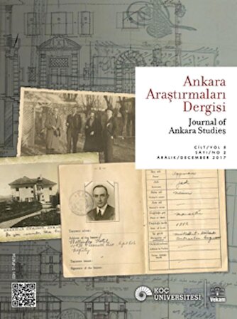 Ankara Araştırmaları Dergisi Cilt: 5 Sayı: 2 / Journal of Ankara Studies