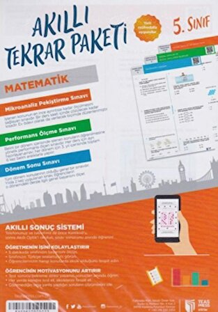 5. Sınıf Matematik Akıllı Tekrar Paketleri