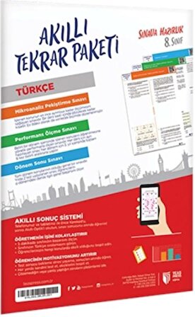 8. Sınıf Türkçe Akıllı Tekrar Paketleri