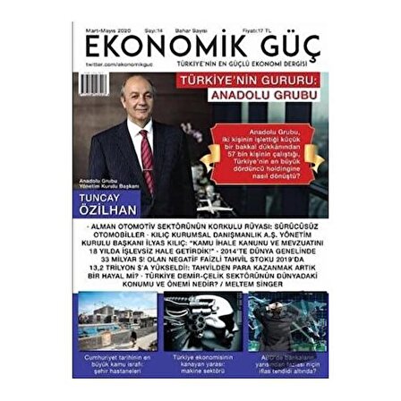Ekonomik Güç Dergisi Sayı: 14 Mart - Mayıs 2020