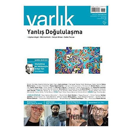 Varlık Edebiyat ve Kültür Dergisi Sayı: 1380   Eylül 2022