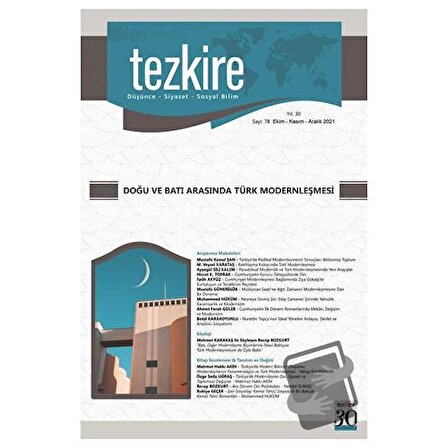 Tezkire Dergisi Sayı: 78