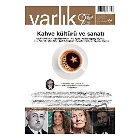 Varlık Edebiyat ve Kültür Dergisi Sayı: 1388 - Mayıs 2023