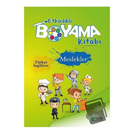 Etkinlikli Boyama Kitabı Meslekler / Fark Yayınları / Kolektif