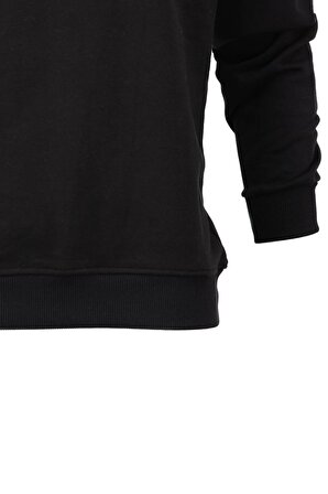 Erkek Mevsimlik Amr Premium Pamuklu Kumaş iki iplik Sweatshirt ikonik Model Regular Fit