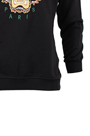 Erkek Mevsimlik Enzo Premium Pamuklu Kumaş iki iplik Sweatshirt Logolu Model Regular Fit