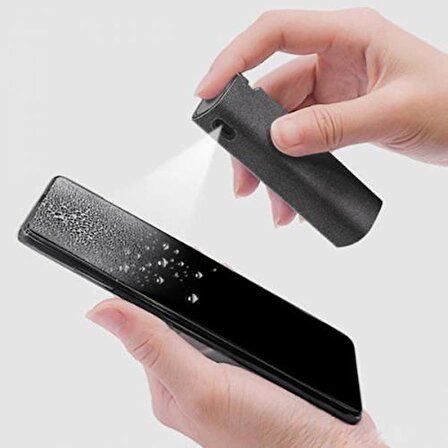 Coofbe Antibakteriyal Ekran Temizleme Spreyi Süngeri Telefon Ekran Temizleme Tablet Ekran Temizleme Seti