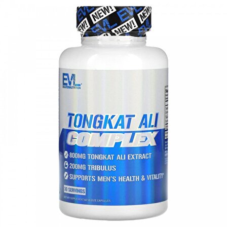 EVL Tongkat Ali 800 mg , 60 Vegan Capsules