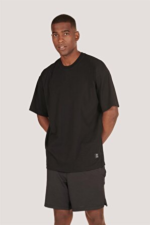 Erkek 100% Pamuklu Oversize  Kısa Kol T-shirt