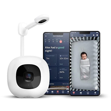 Nanit Pro Akıllı Duvar Bebek Kamerası