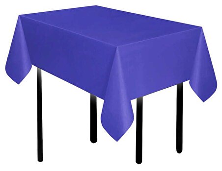 Lacivert Masa Örtüsü Siyah Masa Eteği  20 adet siyah gümüş koyu mavi balon Set