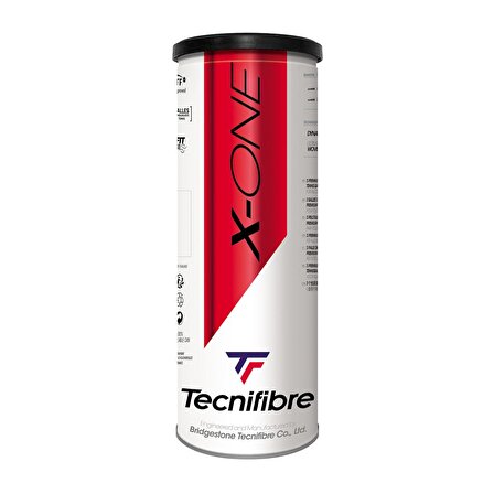 Tecnifibre X-One 4 Adet 3’lü Tenis Topu Kampanyası