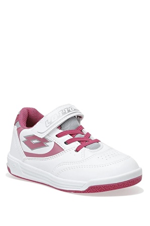 Lotto SET MATCH INF S 2FX Erkek Çocuk Sneaker BEYAZ PEMBE