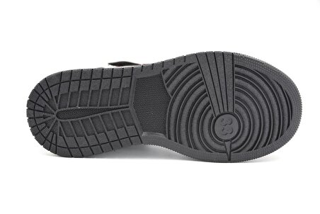 Prego Tommix Cırtlı Bağcıklı Termo Kaymaz Taban Bilekli Spor Ayakkabı BEYAZ