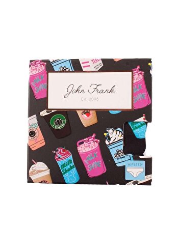 John Frank Identity Bayan Hipster- Milkshake Karışık Çok Renkli-Xl