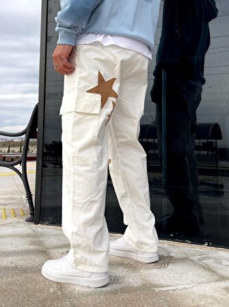 Premium Starry Baggy Kargo Pantolon