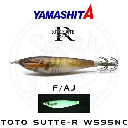 Yamashita Toto Sutte-R Kalamar Zokası WS95NC 9.5cm F/AJ
