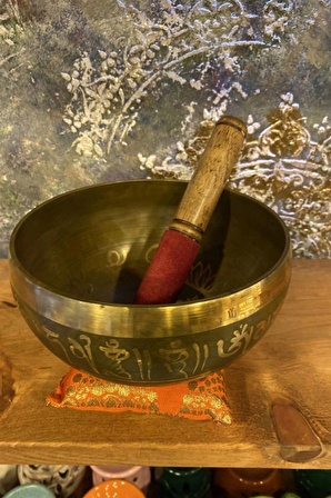 Tibet Çanağı Çanı Kasesi Meditasyon Çanı Yoga Çanı Tibet Singing Bowl