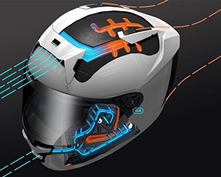 Shoei X-Spirit Pro Marquez 7 Full Face Motosiklet Kaskı