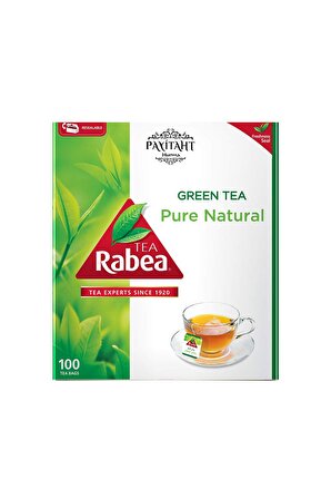 Payitaht Rabea Tea Pure Natural Bardak Poşet Yeşil Çay 100'lü 