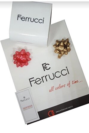 FRC1.460 Ferrucci Kadın Kol Saati+Bileklik Özel Seri Çelik Kordon Kararma Renk Atma Yapmaz