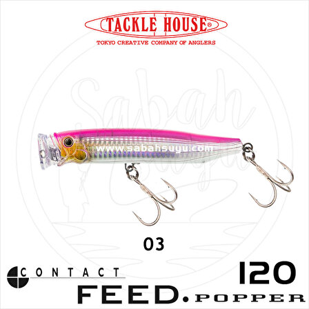 Tackle House Feed Popper 120 No: 03