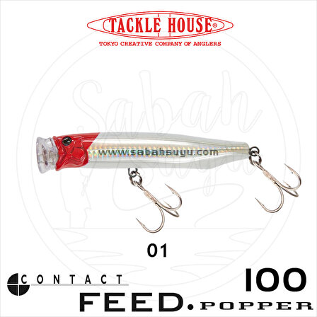 Tackle House Feed Popper 100 No: 01