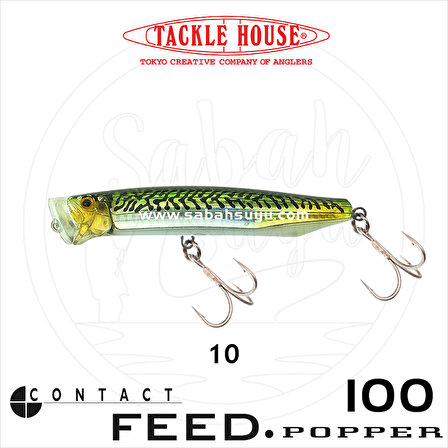 Tackle House Feed Popper 100 No: 10