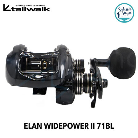 Tailwalk Elan Widepower II 71BL Çıkrık/Baitcasting Jig Olta Makinesi (Sol El)