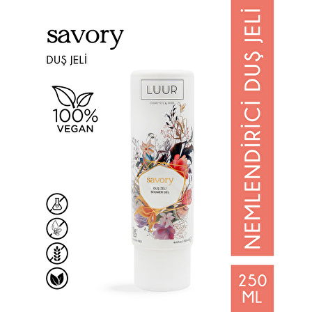 Savory Duş Jeli Nemlendirici Besleyici 250 ML