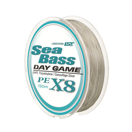 Linesystem Seabass Day Game X8 İp Misina PE 1.2 0.18mm 24lb 150mt