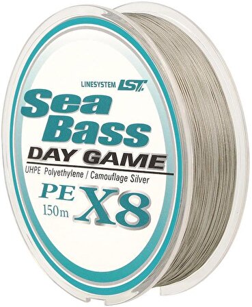 Linesystem Seabass Day Game X8 İp Misina PE 1.2 0.18mm 24lb 150mt
