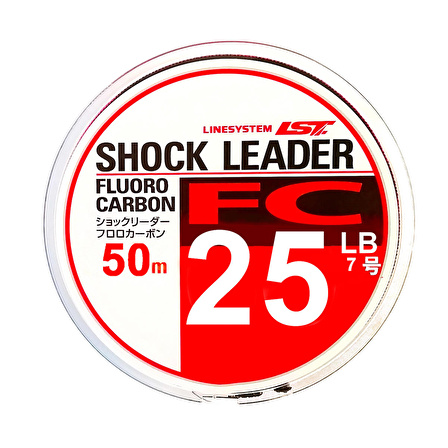 Linesystem Fluorocarbon Şok Lider Misina #7 0.43mm 25lb. 50mt.