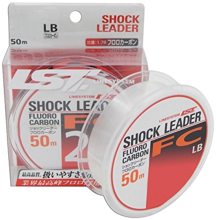 Linesystem Fluorocarbon Şok Lider Misina #7 0.43mm 25lb. 50mt.