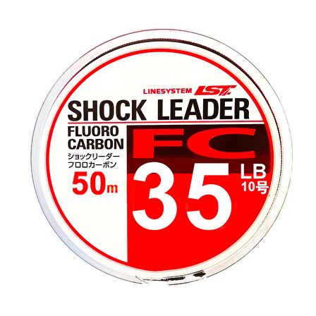 Linesystem Fluorocarbon Şok Lider Misina #10 0.53mm 35lb. 50mt.