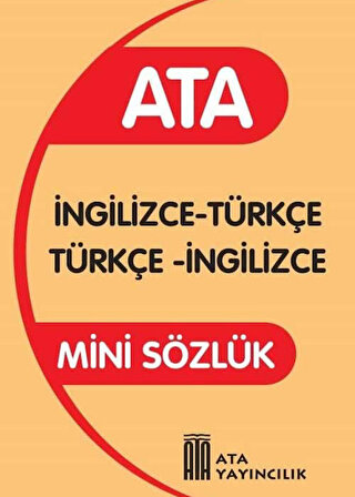 Mini Türkçe Sözlük- İngilizce Sözlük -Yazım Kılavuzu(Plastik Kapak)