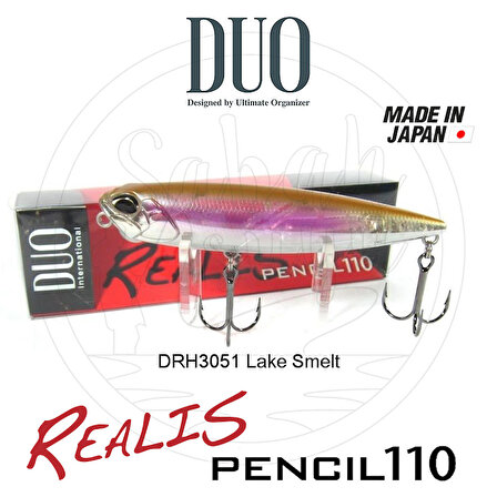 Duo Realis Pencil 110 DRH3051 Lake Smelt