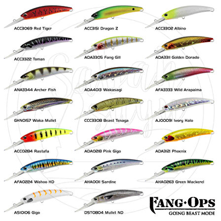 Duo Realis Fang Bait 120DR SW DST0804 Mullet ND