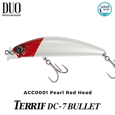Duo Terrif DC-7 BULLET ACC0001 Pearl Red Head