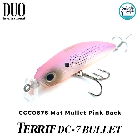 Duo Terrif DC-7 BULLET CCC0676 Mat Mullet Pink Back