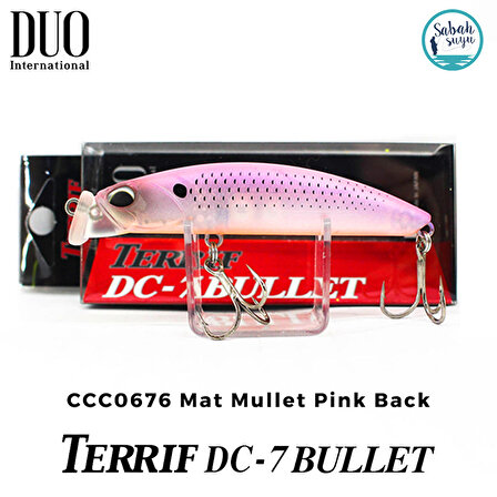 Duo Terrif DC-7 BULLET CCC0676 Mat Mullet Pink Back