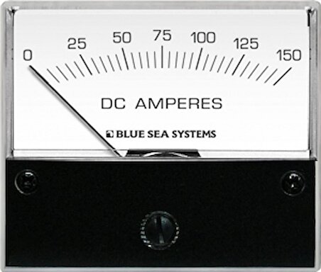 Marintek DC Ampermetre. 0-150 A. Harici şönt dahil.