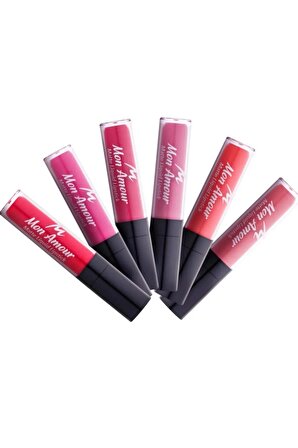 Mon Amour Matte Liquid Lipstick Ruj Iced Pink 02 Numara Aşkın En Güzel Rengi !