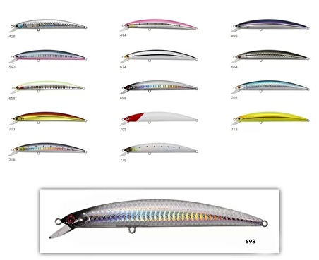 Zipbaits Minnow Boon 135F Rolling Wobbling 24gr Maket Balık 698