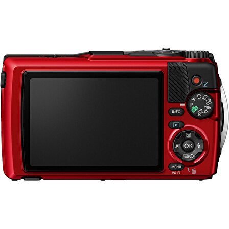 OM System Tough TG-7 Sualtı Fotoğraf Makinası (Kırmızı)