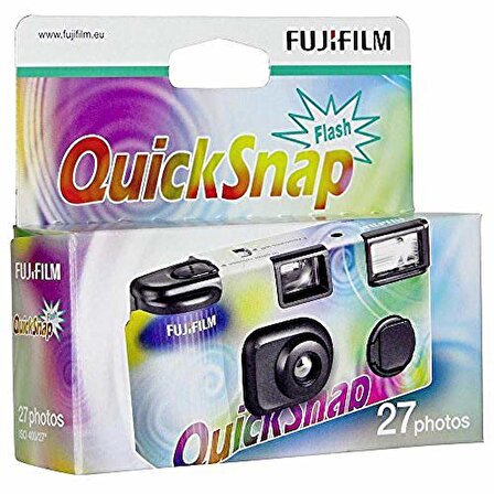 Fujifilm QuickSnap Flash 27 Poz Tek Kullanımlık Fotoğraf Makinesi