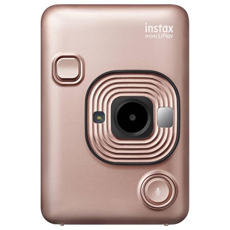 Instax mini LiPlay Blush Gold Fotoğraf Makinesi