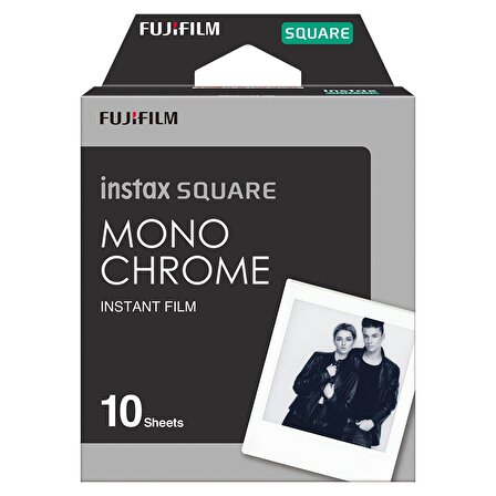 Instax Square Monochrome Siyah-Beyaz 10'lu Kare Özel Film