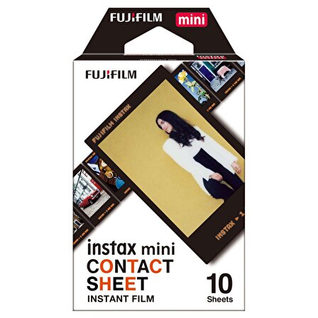 Instax mini Contact 10'lu Özel Film