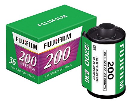 Fujifilm C200 36 Pozluk Renkli Negatif Film (SKT: 06-2024)